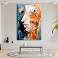 Modern Brush Stroke Abstract Wall Art