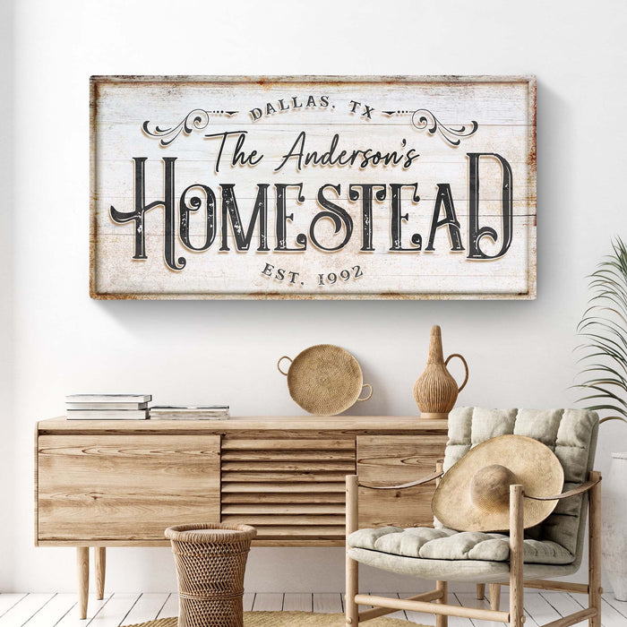 Homestead Sign VII