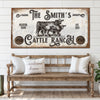 Branded Cattle Ranch Sign IV