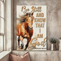 Be Still And Know That I Am God Faith Sign V