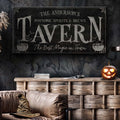 Potions, Spirits & Brews Tavern Halloween Sign
