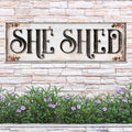 Personalized She Shed Sign XV