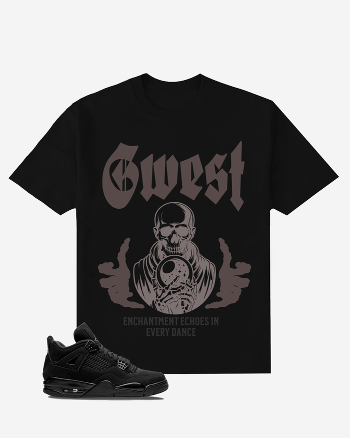 G West Magical Skeleton Oversized T-Shirt Mens