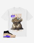 G West Make Money and Travel the World Oversized T-Shirt Success Mens
