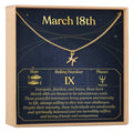 March 18th Pisces Necklace