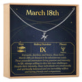 March 18th Pisces Necklace