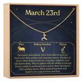 March 23rd Aries Necklace