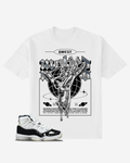 G West Melted Oversized T-Shirt Mens