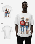 G West Merry Match Oversized T-Shirt Mens