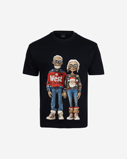 G West Merry Match Oversized T-Shirt Mens
