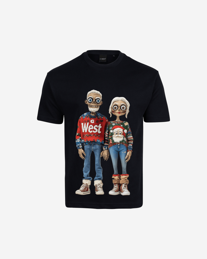 G West Merry Match Oversized T-Shirt Mens