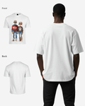 G West Merry Match Oversized T-Shirt Mens