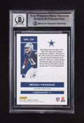 Micah Parsons 2021 Panini Chronicles Rookie Card Autograph