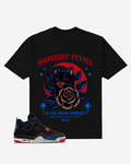 G West Midnight Petals Oversized T-Shirt Men