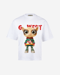 G West Mistletoe Mischief Oversized T-Shirt Mens