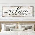 Relax You're on Lake Time Sign II