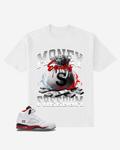 G West Money Equals Freedom Oversized T-Shirt Mens