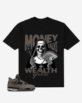 G West Money Talks Wealth Whisper Oversized T-Shirt Mens