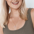 Mother and Son Gemstone Necklace