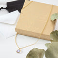 Mother and Son Gemstone Necklace