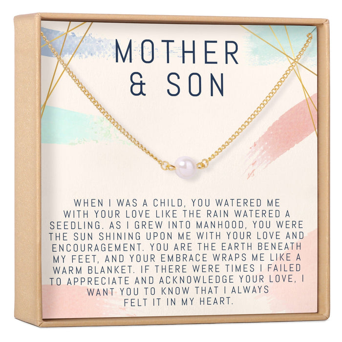 Mother and Son Pearl Necklace