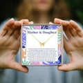 Mother & Daughter Butterfly Pendant Necklace