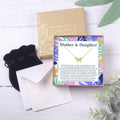 Mother & Daughter Butterfly Pendant Necklace