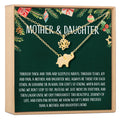 Mother & Daughter Christmas Necklace, Multiple Styles