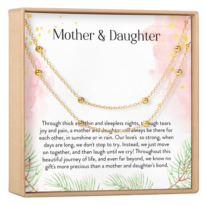 Mother & Daughter Dot  Bracelet Set