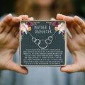 Mother & Daughter Five Circles Necklace