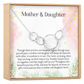 Mother & Daughter Four Circles Necklace