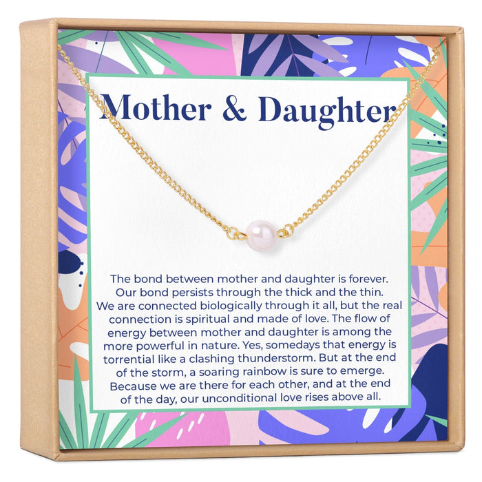 Mother & Daughter Pearl Necklace
