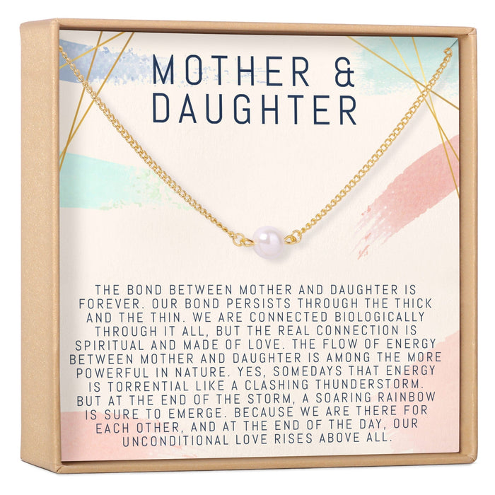 Mother & Daughter Pearl Necklace