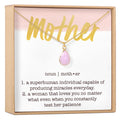 Mother Gemstone Necklace