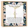Mother Infinity Cross  Necklace