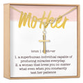 Mother Infinity Cross  Necklace