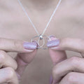 Mother of the Groom Linked Circles Necklace