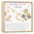 Mother of the Groom Linked Circles Necklace
