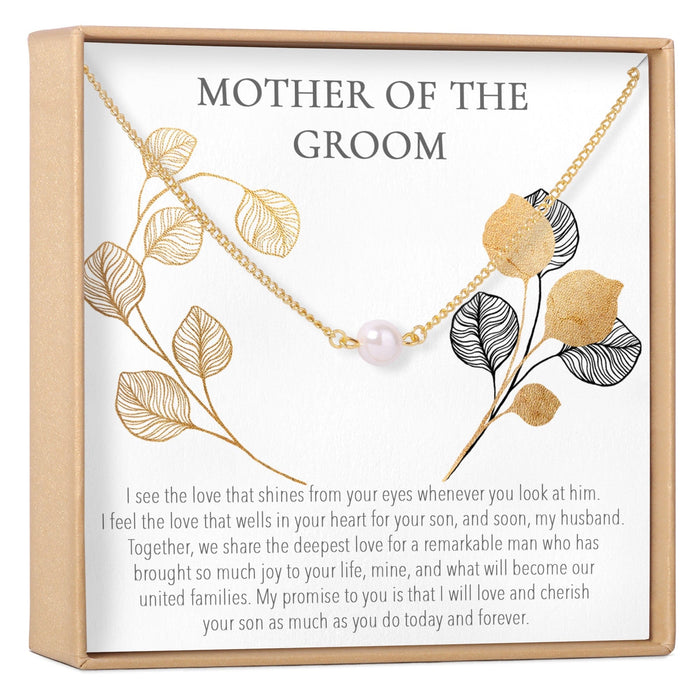Mother of the Groom Pearl Necklace