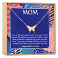 Mother's Day Butterfly Pendant Necklace