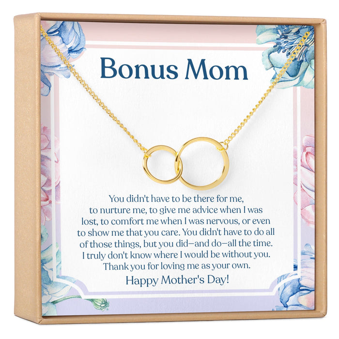 Mother's Day Double Circles Necklace