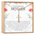 Mother's Day Gift From Husband Infinity Cross Necklace