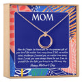 Mother's Day Linked Circles Necklace