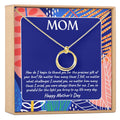 Mother's Day Linked Circles Necklace