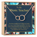 Music Teacher Necklace, Multiple Styles Jewelry