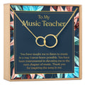 Music Teacher Necklace, Multiple Styles Jewelry