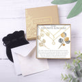 Musician Sun and Moon Pendants Necklace Set