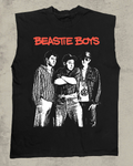 98 Beastie Boys Cut-Off Black Shirt
