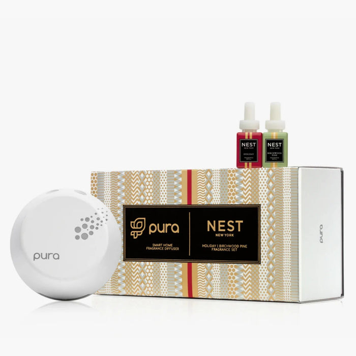 Nest New York Pura 3 Smart Home Fragrance Diffuser Set Birchwood Pine