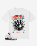 G West Never Surrender Oversized T-Shirt Mens
